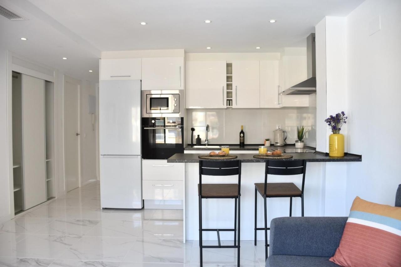 Ferienwohnung Myflats Deluxe Seafront Arenales del Sol Exterior foto